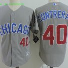 40 Willson Contreras Stitched Baseball Jersey Color grey 1