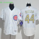 44 Anthony Rizzo Stitched Baseball Jersey Color while 1