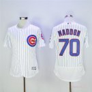 70 Joe Maddon Stitched Baseball Jersey Color while 1