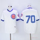 70 Joe Maddon Stitched Baseball Jersey Color while 3
