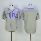 Chicago Cubs blank Stitched Baseball Jersey Color grey 1