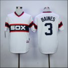 3 Harold Baines Stitched Baseball Jersey Color while 1