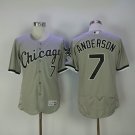 7 Tim Anderson Stitched Baseball Jersey Color grey 1