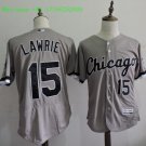 15 Brett Lawrie Stitched Baseball Jersey Color grey 1