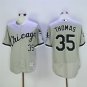 35 Frank Thomas Stitched Baseball Jersey Color grey 1