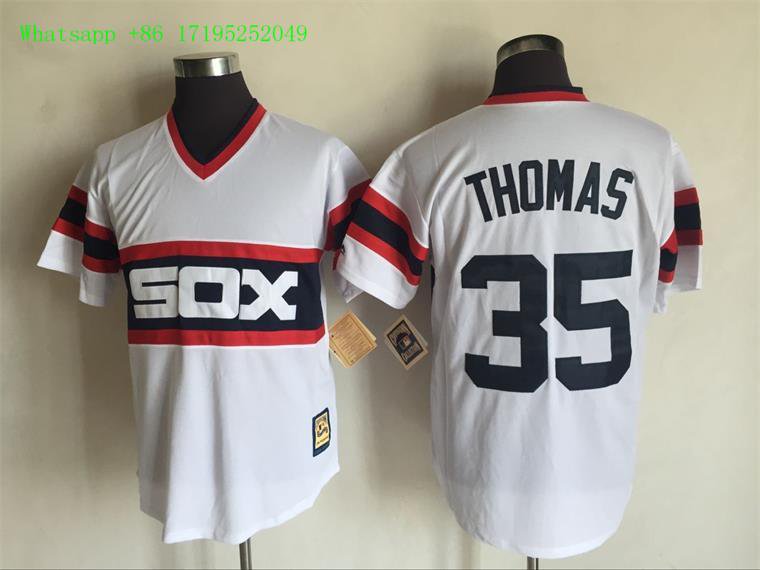 35 Frank Thomas&Acirc;&nbsp;Stitched Baseball Jersey Color while 2
