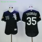 35 Frank Thomas Stitched Baseball Jersey Color black 1