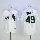 49 Chris Sale Stitched Baseball Jersey Color while 1