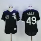 49 Chris Sale Stitched Baseball Jersey Color black 1