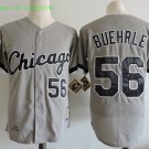 56 Mark Buehrle Stitched Baseball Jersey Color grey 1
