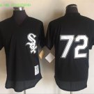 72 Carlton Fisk Stitched Baseball Jersey Color black 1