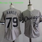 79 Jose Abreu Stitched Baseball Jersey Color grey 1