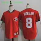 8 Joe Morgan Stitched Baseball Jersey Color red 1