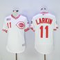 11 Barry Larkin Stitched Baseball Jersey Color while 3
