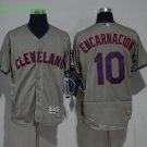 10 Edwin Encarnacion Stitched Baseball Jersey Color grey 1