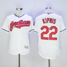 22 Jason Kipnis Stitched Baseball Jersey Color while 1