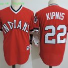 22 Jason Kipnis Stitched Baseball Jersey Color red 1