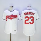23 Michael Brantley Stitched Baseball Jersey Color while 1