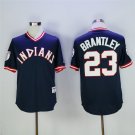23 Michael Brantley Stitched Baseball Jersey Color black 2