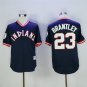 23 Michael Brantley&Acirc;&nbsp;Stitched Baseball Jersey Color black 2