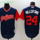 24 Andrew Mille Stitched Baseball Jersey Color black 1