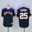 25 Jim Thome Stitched Baseball Jersey Color black 2