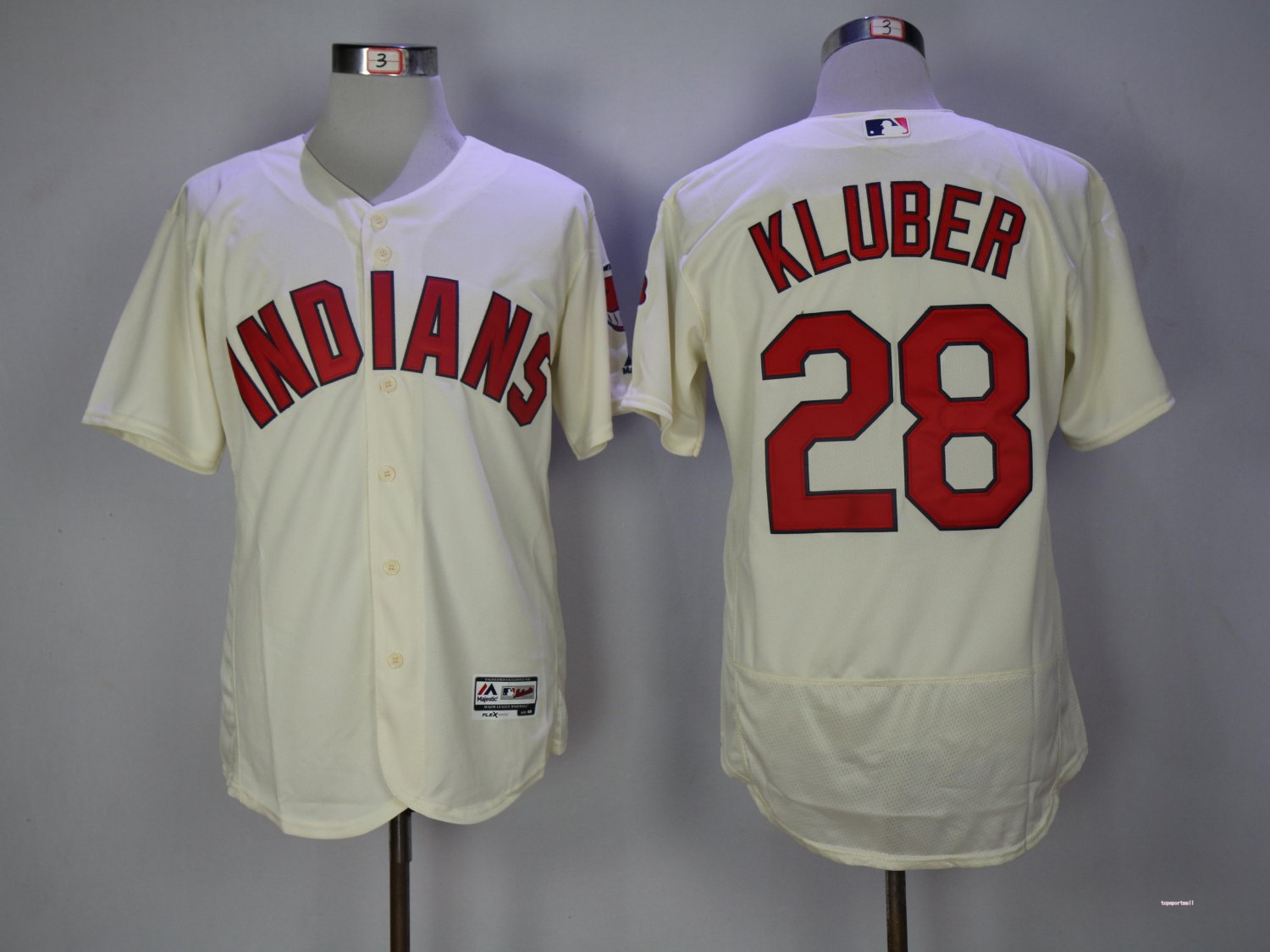 28 Corey Kluber Stitched Baseball Jersey Color while 1