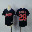 28 Corey Kluber Stitched Baseball Jersey Color black 1