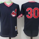 30 Tyler Naquin Stitched Baseball Jersey Color black 1
