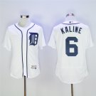 6 Al Kaline Stitched Baseball Jersey Color while 1