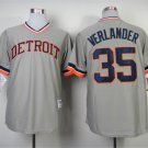 35 Justin Verlander Stitched Baseball Jersey Color grey 2