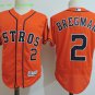 2 Alex Bregman&Acirc;&nbsp;Stitched Baseball Jersey Color orange 1