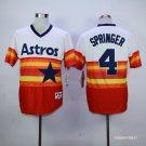 4 George Springer Stitched Baseball Jersey Color 1