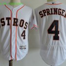 4 George Springer Stitched Baseball Jersey Color while 2