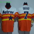 7 Craig Biggio Stitched Baseball Jersey Color 1