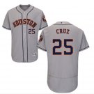 25 Jose Cruz Stitched Baseball Jersey Color grey 1