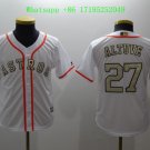 27 Jose Altuve Stitched Baseball Jersey Color while 3