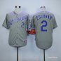 2 Alcides Escobar Stitched Baseball Jersey grey 1