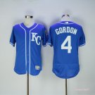 4 Alex Gordon Stitched Baseball Jersey Color blue 1