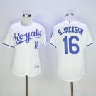 16 Bo Jackson Stitched Baseball Jersey Color while 1