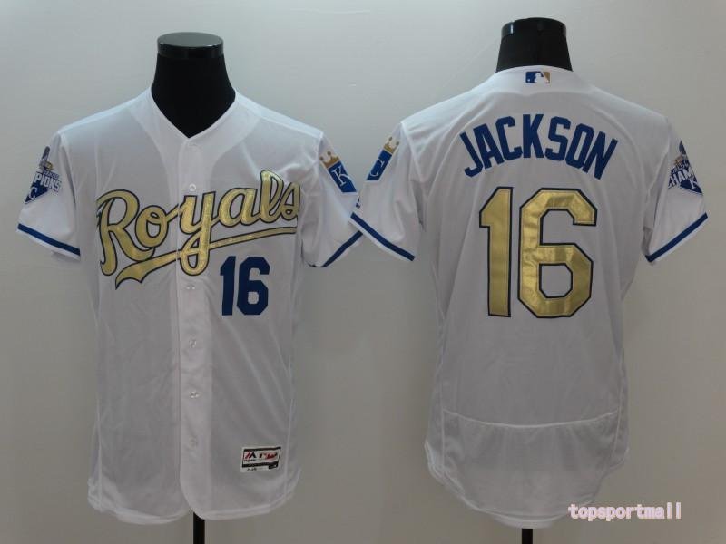 16 Bo Jackson&Acirc;&nbsp;Stitched Baseball Jersey Color while 3