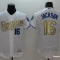 16 Bo Jackson Stitched Baseball Jersey Color while 3