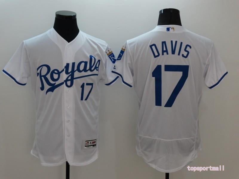 17 Wade Davis&Acirc;&nbsp;Stitched Baseball Jersey Color while 1