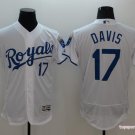 17 Wade Davis Stitched Baseball Jersey Color while 1