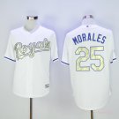25 Kendrys Morales Stitched Baseball Jersey Color while 1