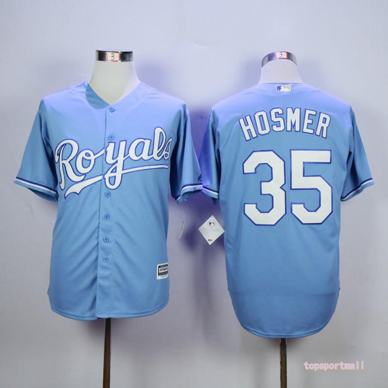 35 Eric Hosmer&Acirc;&nbsp;Stitched Baseball Jersey Color blue 5