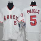  5 Albert Pujols Stitched Baseball Jersey Color while 1