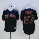 27 Mike Trout Stitched Baseball Jersey Color black 1