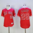 29 Rod Carew Stitched Baseball Jersey Color red 1