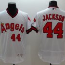 44 Reggie Jackson Stitched Baseball Jersey Color while 1
